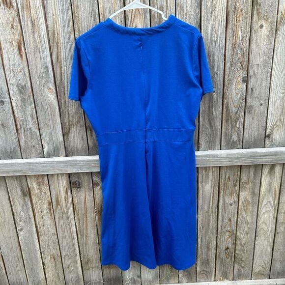 Royal blue dress short sleeve xxxl - Picture 7 of 8